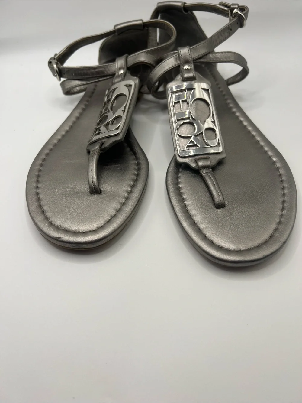 Coach strap sandals